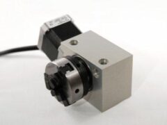 Rotary Table with Three-Jaw Chuck