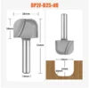 Shank Bowl and Tray Cutter Router 25mm - D8
