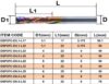 Compression router bits SOLID CARBIDE 2 FLUTE SPIRAL