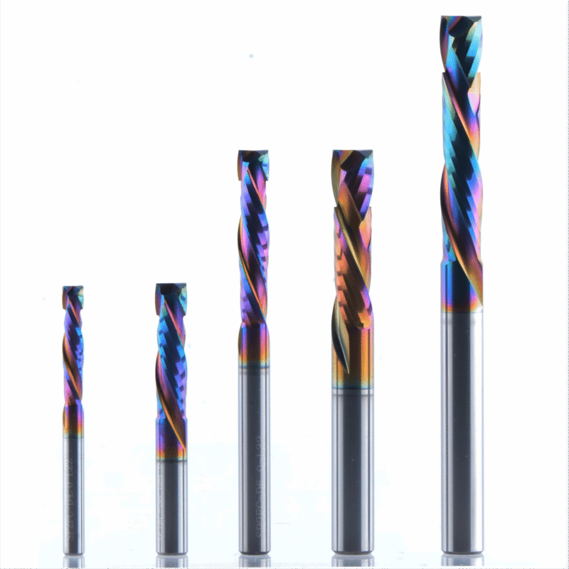 Compression router bits SOLID CARBIDE 2 FLUTE SPIRAL