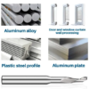 Alumimium cutting Single Flute End Mill